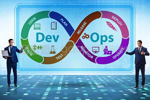 devOps軟件開發它的概念。