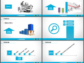 創意簡約軟件開發商務匯報ppt模板